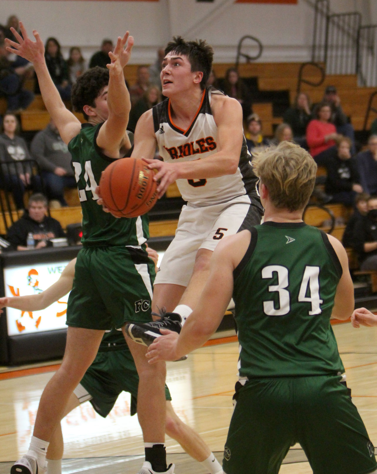 Fall Creek at Stanley-Boyd boys basketball 1-13-22